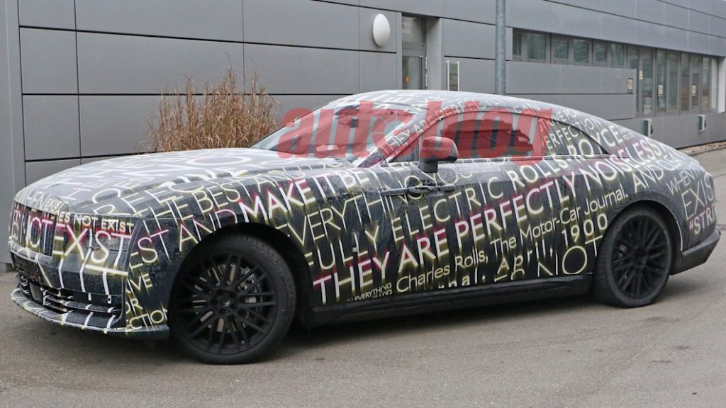 Rolls-Royce Spectre EV spied up close in best spy shots yet