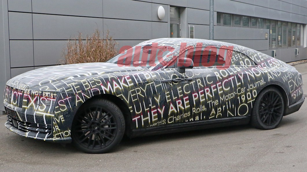 Rolls-Royce Spectre EV spied up close in best spy shots yet