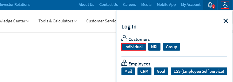 HDFC Life Registration Process-1