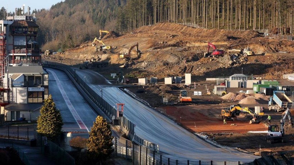 Spa-Francorchamps Reveal Photos Of Renovation Work