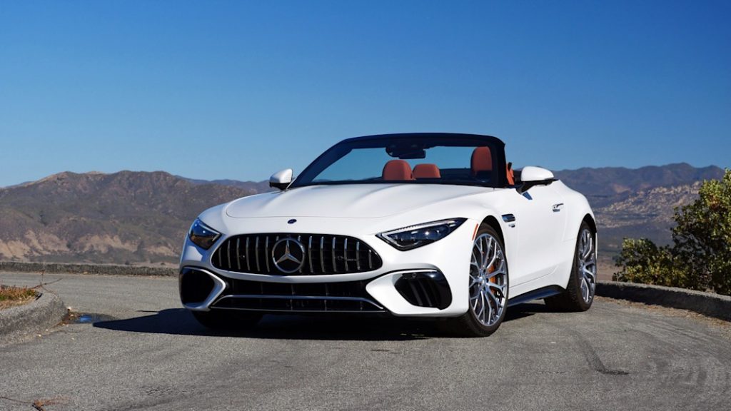 2022 Mercedes-AMG SL 55 First Drive Review | When 55 is greater than 63
