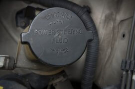 power steering bottle fluid car automobile