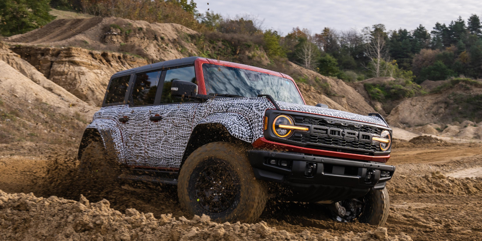 2023 Ford Bronco Raptor Looks Tough in First Official Photos