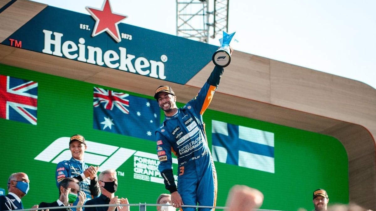 Daniel Ricciardo Joins The Order Of Australia