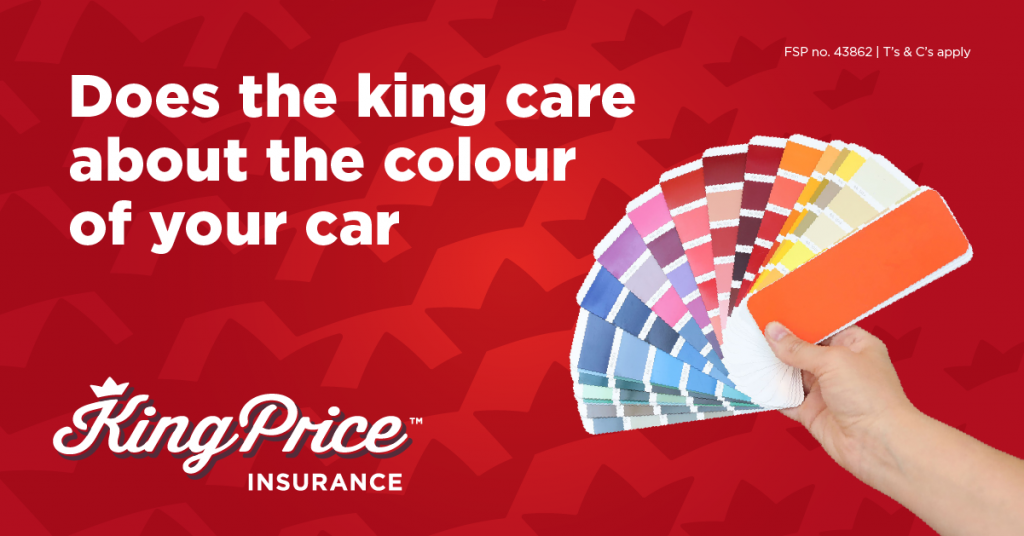 Does the king care about the colour of your car