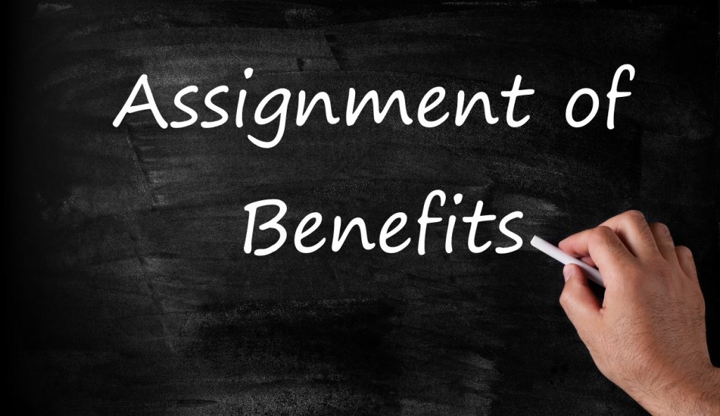 assignment-of-benefits-backboardiStock-179117355