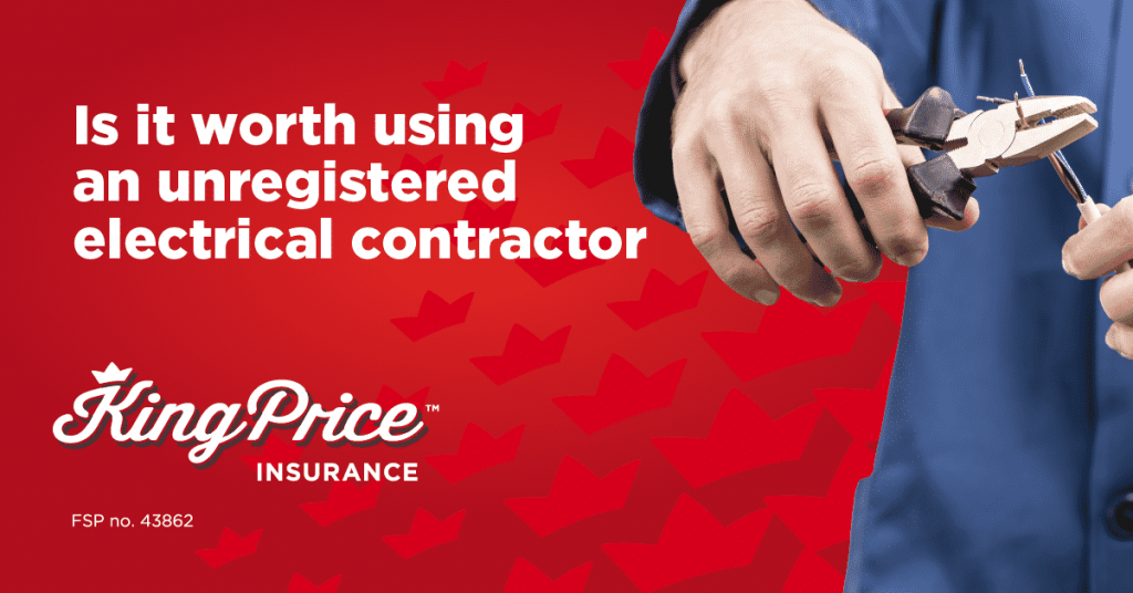 Is it worth using an unregistered electrical contractor