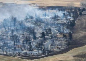 Marshall Fire in Boulder, Colorado destroyed ~1,000 properties