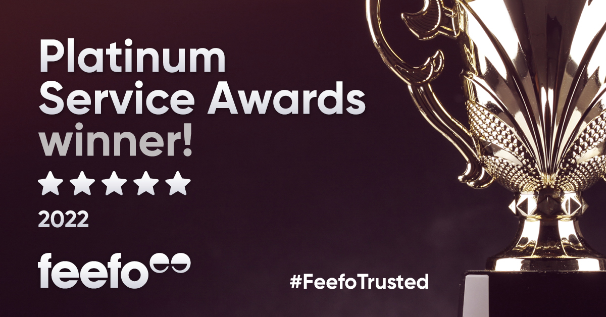 NobleOak receives Third Feefo Platinum Trusted Service Award