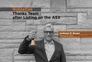 NobleOak – Thanks ASX Listing Team