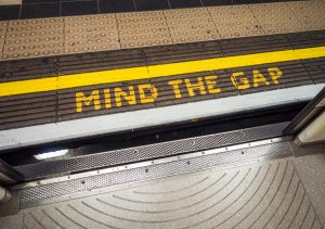 Mind The Gap warning