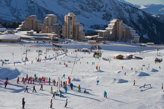 A resort so large, it crosses two countries! Avoriaz has one of the best ski schools for your children, so it’s tough to ignore