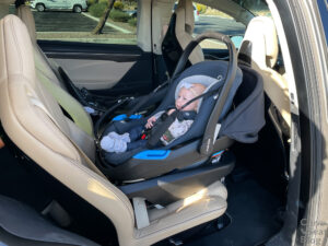 Coral XP with baby in Model X