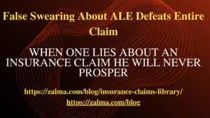 False Swearing About ALE Defeats Entire Claim