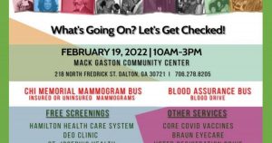 Dalton Whitfield NAACP Health Fair coming to Mack Gaston Community Center on Feb. 19 - Daily Citizen