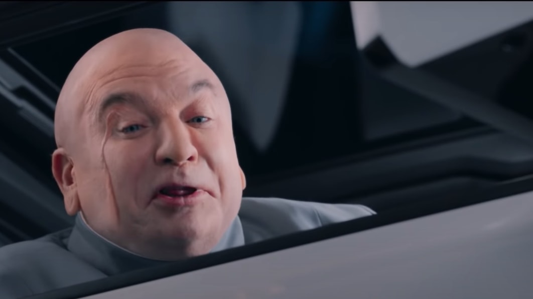 GM Super Bowl spot touts EV lineup with Dr. Evil