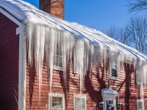 Will that damn ice dam cause my roof to leak?