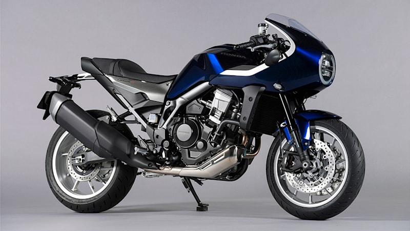 Honda Hawk 11 motorcycle blends retro and modern styling cues