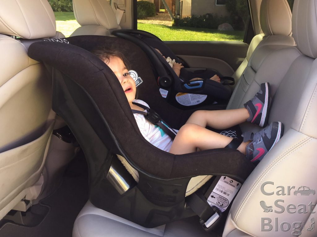 Mythbusting: A Rear-Facing Car Seat Is Never Allowed to Touch the Front Seat