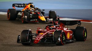 Charles Leclerc wins F1 Bahrain GP as Verstappen retires