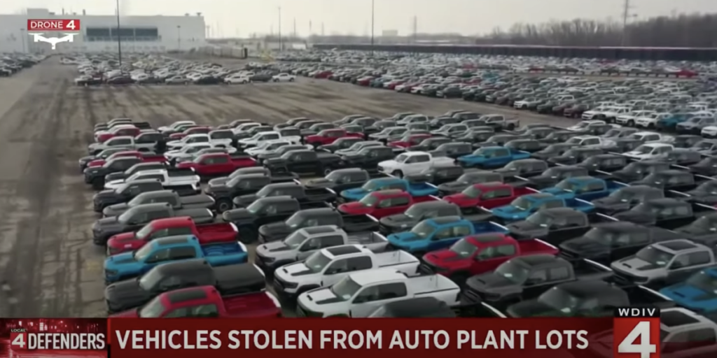 Detroit Car Thieves Target Automakers' Own Stock