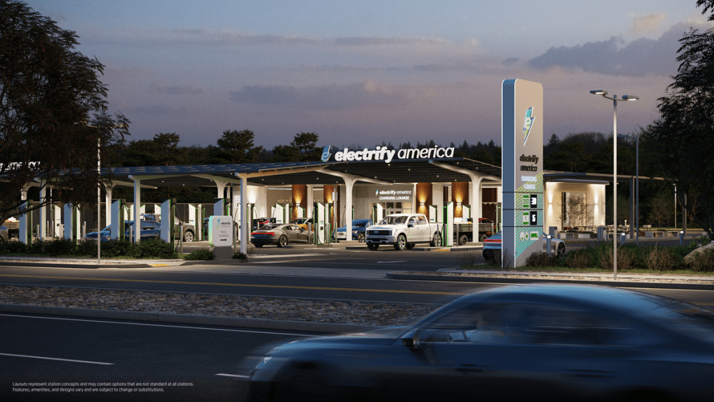 Electrify America's New Charging Stations Will Be "Human-Centered"