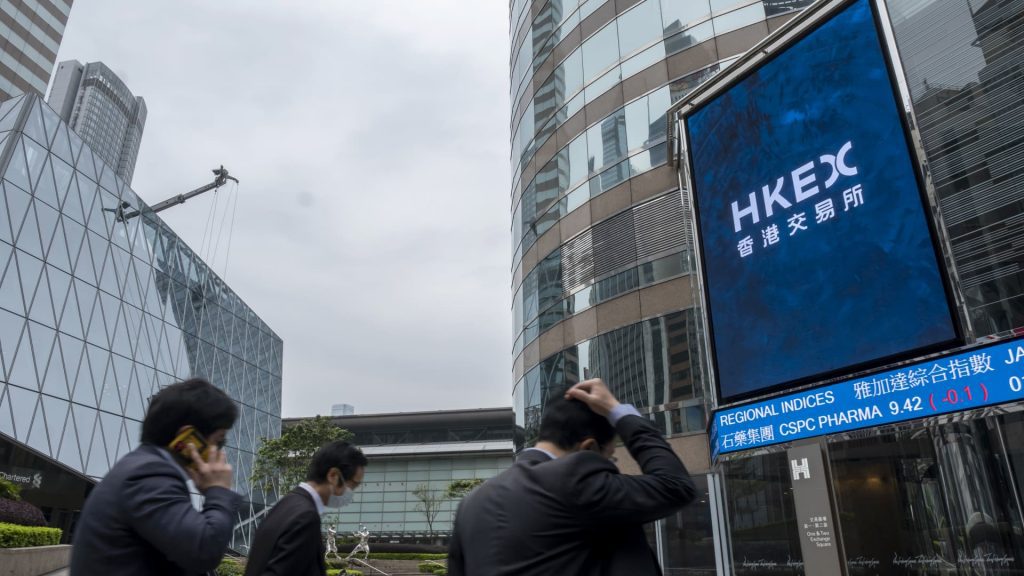 Hong Kong drops nearly 3% as Chinese stocks tumble; tech stocks fall - CNBC