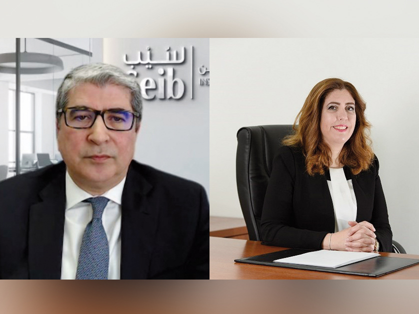 Chief Operating Officer – Deputy CEO, Seib Insurance and Reinsurance Elias Chedid (left) and Chief Underwriting Officer – Medical and Life, Seib Insurance and Reinsurance Nadia Basbous