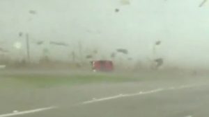 Teen pickup driver describes Texas tornado toss: 'Like a carnival game'