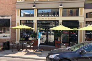 Our Business Partners - Broken Rocks Cafe Outdoor Seating Area