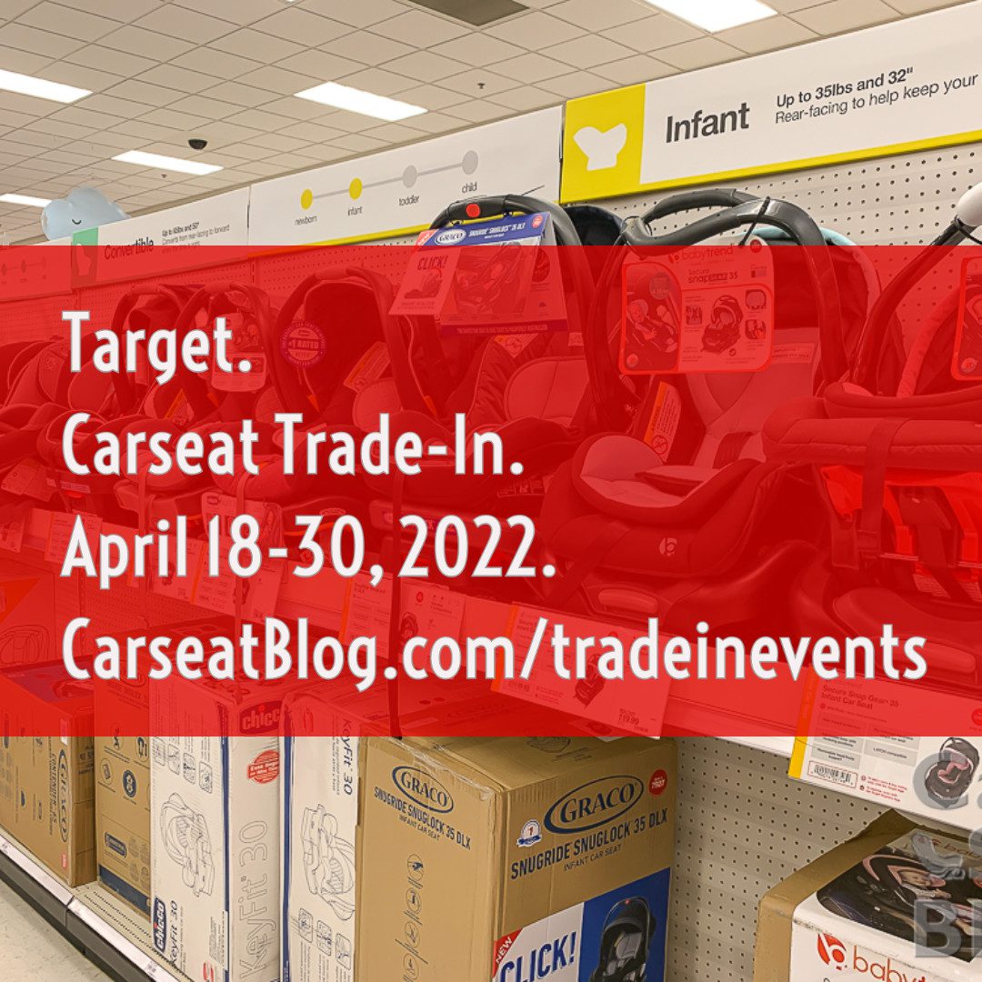 2022 April Target Car Seat Trade-In Event