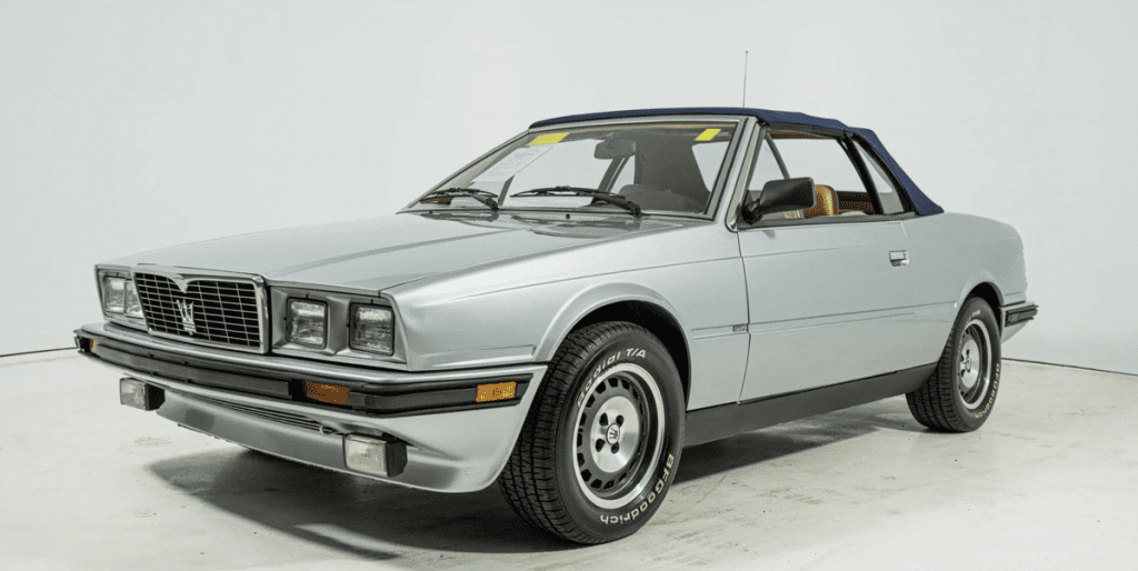 1987 Maserati Biturbo Spyder Is Our Bring a Trailer Auction Pick of the Day