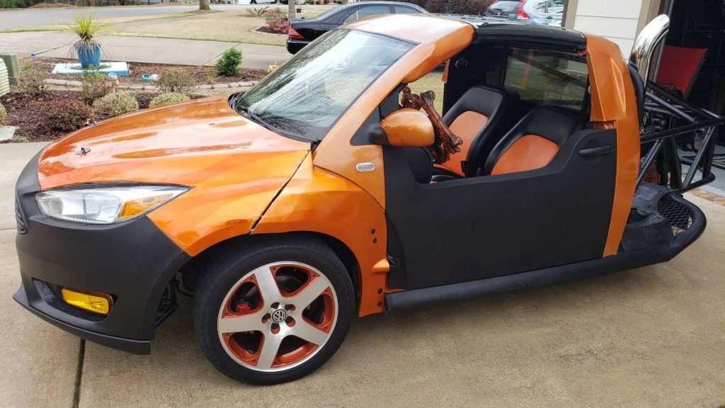 At $7,500, Would You Let Your Freak Flag Fly With This Custom 2003 VW Beetle Three-Wheeler?