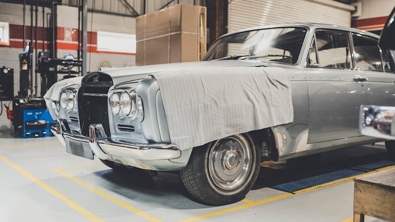Bentley resumes restoration of the first T-Series sedan