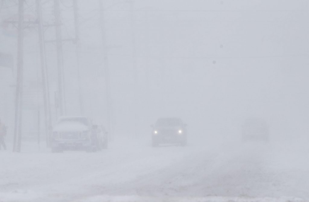 A storm is expected to drop 40-60 cm of snow.