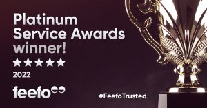 Feefo Reviews Platinum Service Award Winners