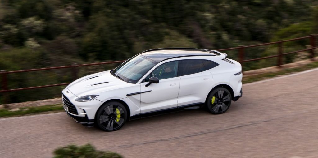 View Photos of the 2023 Aston Martin DBX 707