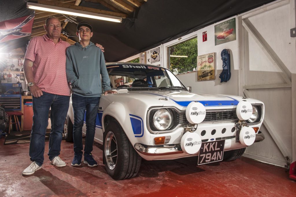 It’s a family affair: The 1974 Ford Escort restoration project worked on by two generations