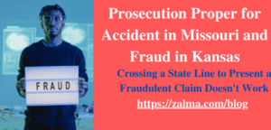 Prosecution Proper for Accident in Missouri and Fraud in Kansas