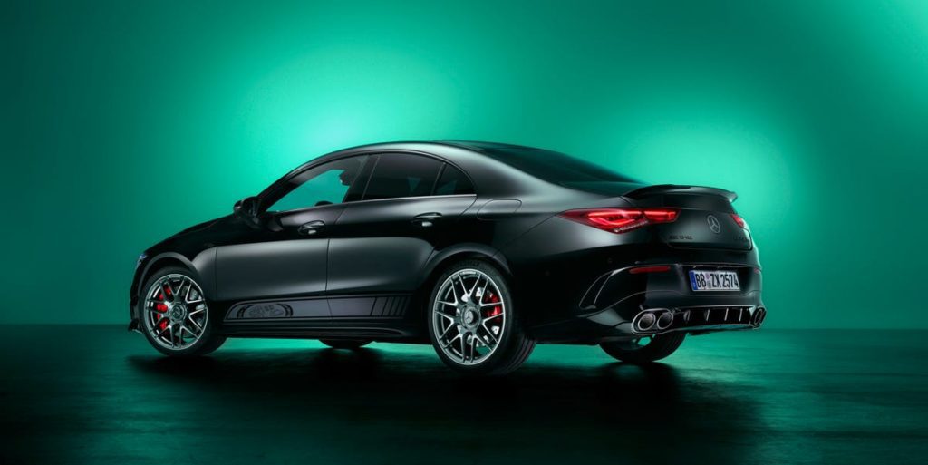 2023 Mercedes-AMG CLA45 Edition 55 Features Aerodynamic, Cosmetic Upgrades