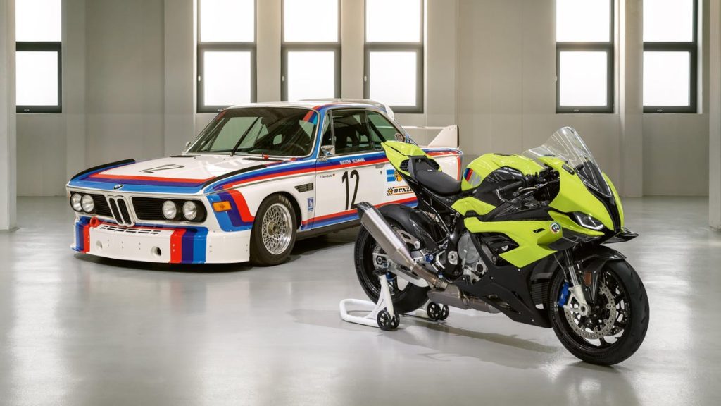 BMW Celebrates 50 Years of M Cars With an M Motorcycle
