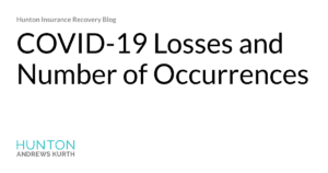 COVID-19 Losses and Number of Occurrences