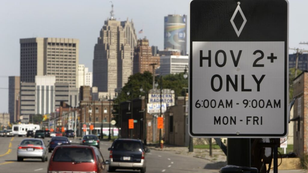 Pregnant driver ticketed in Texas HOV lane says fetus is a passenger