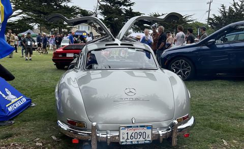 mercedesbenz 300sl at legends of the autobahn 2022