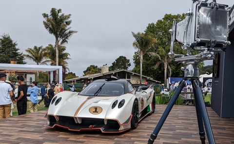 pagani huayra r at pebble beach the quail