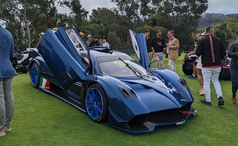 pagani huayra r at pebble beach the quail