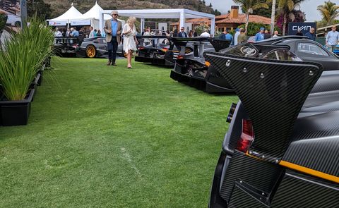 pagani huayra r at pebble beach the quail