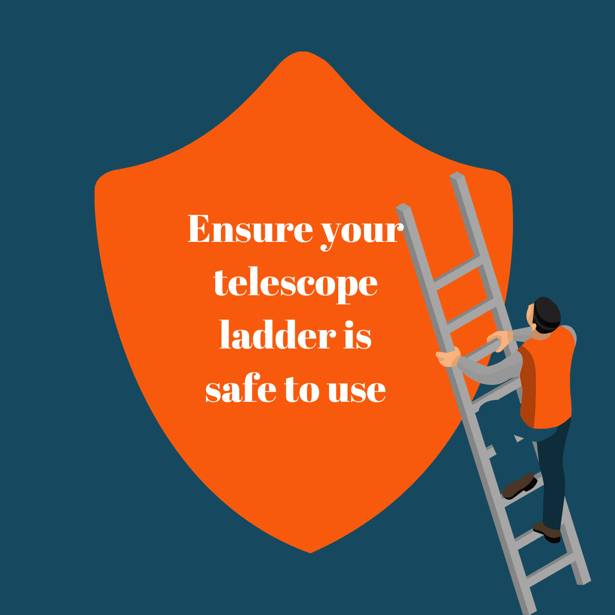 Ensure your Telescope Ladder is safe to use