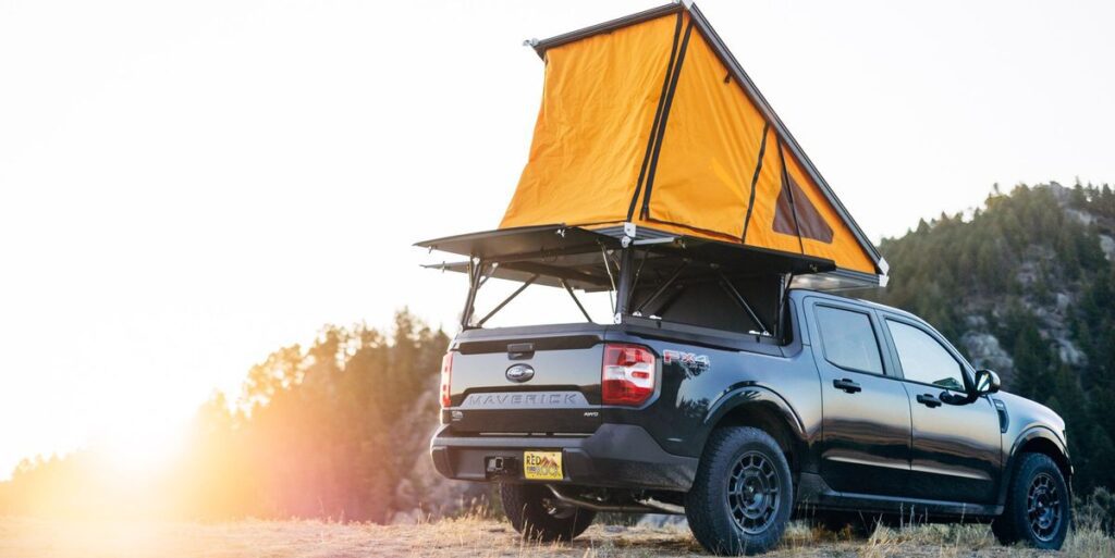 Ford Maverick Ready for Overlanding with $7700 GFC Platform Camper