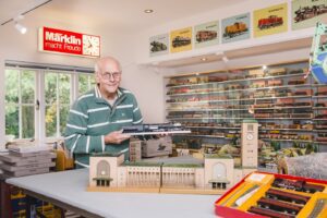 Mecanno and Marklin train sets lead to lifelong toy obsession